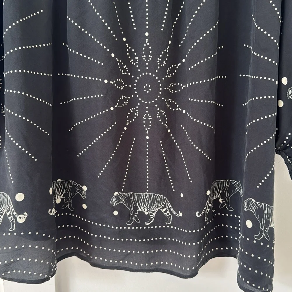 JOHNNY WAS Biya Alisha Blouse Size S_9